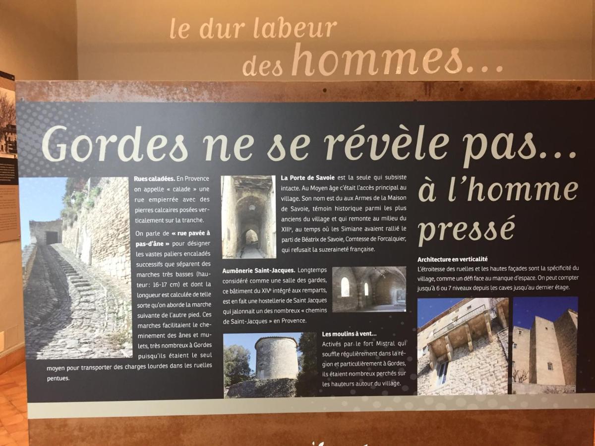 Апартаменти Chez Marius Gordes Vue Panoramique Sur Luberon Екстер'єр фото